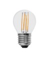 E27 6W LED Kronenlampe - G45, Kohlefaden, klar, 230V