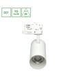 24W 3-Phasen Schienenstrahler 3-in-1 - 25°, CCT, Weiß