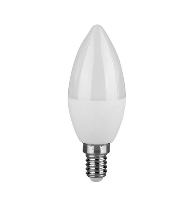 E14 6,5W LED Kerzenbirne - 600lm, Kunststoff, Samsung LED chip