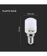 ST26 Lampe 2W - Kunststoff, 3000K