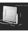 200W LED Fluter - Samsung LED-Chip, Arbeitsleuchte, Außenbereich