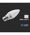 B22 4,5W LED Kerzenbirne - Samsung LED chip, ersetzt 40W, 180°