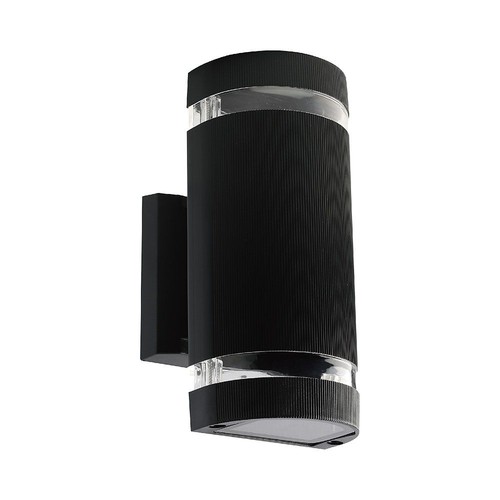 LED Wandleuchte Schwarz E27 IP44