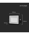 20W Fluter - Samsung Chip, 1m Kabel, 3000K, schwarzes Gehäuse, schwarzes Glas
