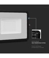 20W Fluter - Samsung Chip, 1m Kabel, 3000K, schwarzes Gehäuse, schwarzes Glas