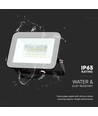 30W LED Fluter mit Samsung LED Chip - 80lm/W, IP65, schwarz, 4000K, Außen/Innen