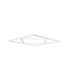 Hexagon Diamant 60x60 LED-Panel, 60W - 100lm/W, weißer Rand
