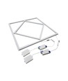 Hexagon Diamant 60x60 LED-Panel, 60W - 100lm/W, weißer Rand