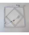 Hexagon Diamant 60x60 LED-Panel, 60W - 100lm/W, weißer Rand