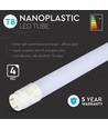 25x 120cm / 18W LED Röhre, T8 - 4000K, 5 Jahre Herstellergarantie