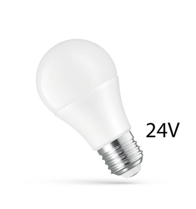 24V, E27 LED-Lampe, 10W - AC/DC, Spectrum