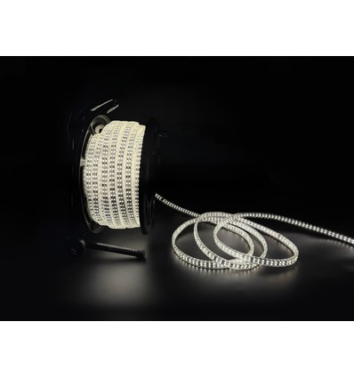 50m 360° Arbeitslicht LED-Streifen auf Trommel - 230V, IP67, 360 LED/m, 12W/m, 1500 lm/m
