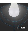 E27 10,5W LED-Leuchtmittel - A60, Kunststoff