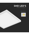 36W LED-Panel - 2in1, 595x595mm, 4000K, 120lm/W