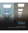36W LED-Panel - 2in1, 595x595mm, 4000K, 120lm/W