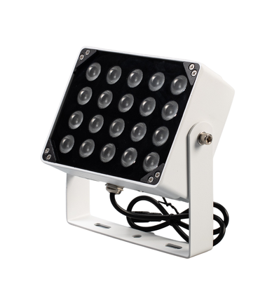 20W Infrarot-Strahler für Überwachung / Kamera - IP65, Arbeitsleuchte, 850nm, IR-Nachtbeleuchtung, LED-Fluter
