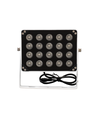 20W Infrarot-Strahler für Überwachung / Kamera - IP65, Arbeitsleuchte, 850nm, IR-Nachtbeleuchtung, LED-Fluter