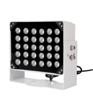 Infrarot-Strahler für Überwachung/Kamera - 850nm, IR-Nachtbeleuchtung, LED-Strahler, 30W, IP65, 230V