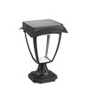 2W LED Solar Gartenlampe mit Sensor - Schwarz, IP65, CCT, Aluminium, für Außenbereich