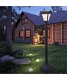 2W Solara LED Gartenleuchte mit Solarpanel und Sensor - IP65, 93cm, CCT