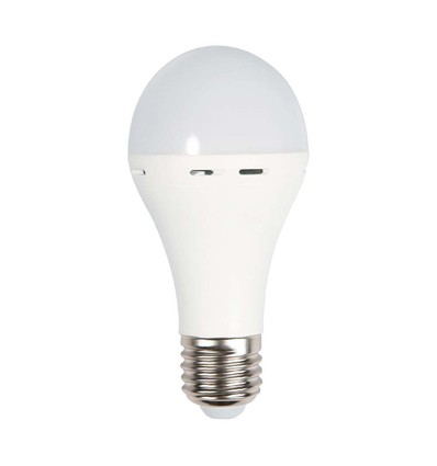 E27 9W LED Leuchtmittel mit Notlicht - A70, 720lm, 4000K, 4,5 Stunden Akkulaufzeit