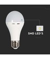 E27 9W LED Leuchtmittel mit Notlicht - A70, 720lm, 4000K, 4,5 Stunden Akkulaufzeit