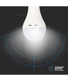 E27 9W LED Leuchtmittel mit Notlicht - A70, 720lm, 4000K, 4,5 Stunden Akkulaufzeit