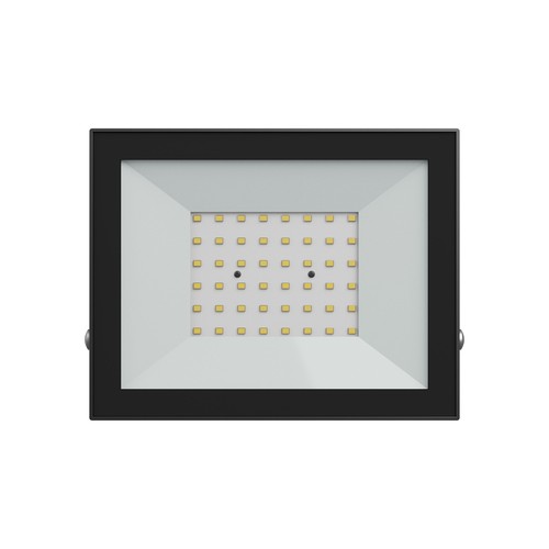 50W Flutlichtstrahler - IP65, Schwarz, Arbeitsleuchte