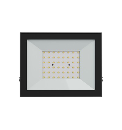 50W Flutlichtstrahler - IP65, Schwarz, Arbeitsleuchte