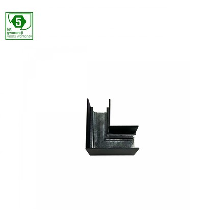 SHIFT - Horizontale Slim-Verbindung "L" Schwarz