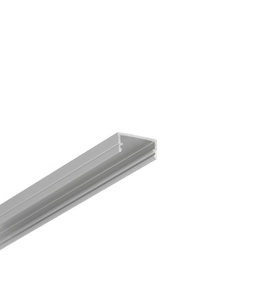 2m Aluprofil BEGTON12 J/S - Eloxiert, Aufbau, LED-Schiene