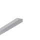 2m Aluprofil BEGTON12 J/S - Unbehandeltes Aluminium, Aufbau, LED-Schiene