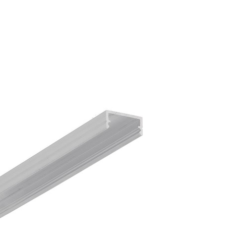 2m Aluprofil BEGTON12 J/S - Unbehandeltes Aluminium, Aufbau, LED-Schiene