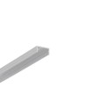 2m Aluprofil BEGTON12 J/S - Unbehandeltes Aluminium, Aufbau, LED-Schiene
