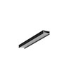 2m Aluprofil BEGTON12 J/S - Schwarz eloxiert, Aufbau, LED-Schiene
