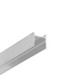 2m Aluprofil COZY12 C/U1 - Unbehandeltes Aluminium, Aufbau, LED-Schiene