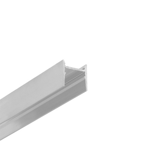 2m Aluprofil COZY12 C/U1 - Unbehandeltes Aluminium, Aufbau, LED-Schiene