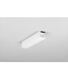 2m Aluprofil HOOD14 F/U1 - Weiß lackiert, Aufbau, LED-Schiene