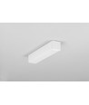 2m Aluprofil HOOD14 F/U1 - Weiß lackiert, Aufbau, LED-Schiene