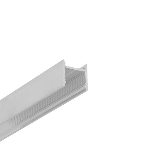 2m Aluprofil LEVEL12 C/U1 - Unbehandeltes Aluminium, Aufbau, LED-Schiene