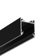 2m Aluprofil LINEA20 EE7F/TY - Schwarz eloxiert, Aufbau, LED-Schiene