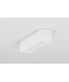 2m Aluprofil LINEA20 EE7F/TY - Weiß lackiert, Aufbau, LED-Schiene
