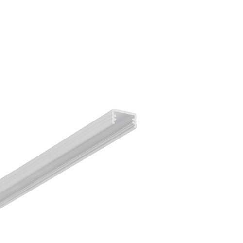 2m Aluprofil SLIM8 AC2/Z - Unbehandeltes Aluminium, Aufbau, LED-Schiene