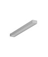 2m Aluminiumprofil SLIM8 AC2/Z - Eloxiert, Aufbau, LED-Schiene