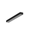 2m Aluprofil SLIM8 AC2/Z - Schwarz eloxiert, Aufbau, LED-Schiene