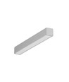 2m Aluprofil SMART10 AC2/Z - Eloxiert, Aufbau, LED-Schiene