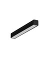 2m Aluprofil SMART10 AC2/Z - Schwarz eloxiert, Aufbau, LED-Schiene