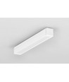 2m Aluprofil SMART10 AC2/Z - Weiß lackiert, Aufbau, LED-Schiene