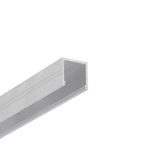 2m Aluprofil SMART16 BC3/U4 - Unbehandeltes Aluminium, Aufbau, LED-Schiene