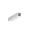 2m Aluprofil SMART16 BC3/U4 - Unbehandeltes Aluminium, Aufbau, LED-Schiene